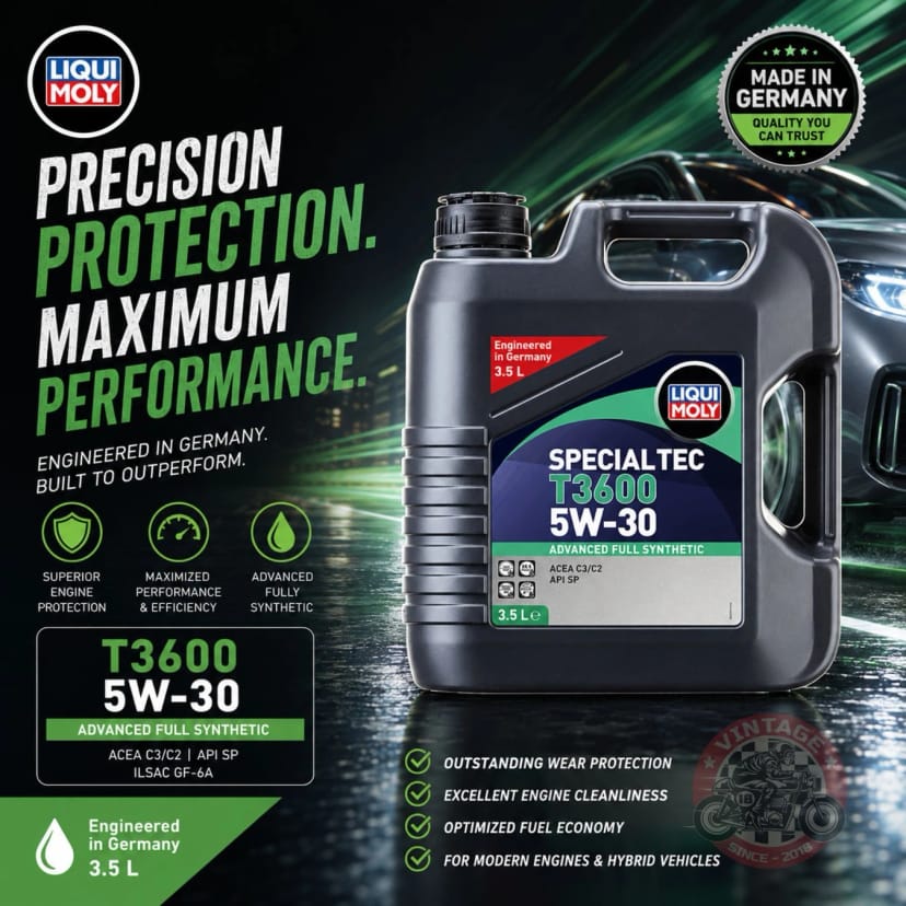 Liqui Moly T3600 | 5W30 Advanced Fully Synthetic | 3.5L | - Image 1
