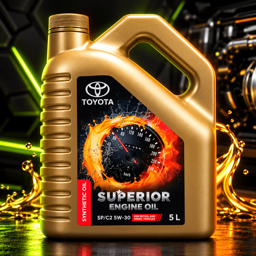 Toyota Superior Engine Oil SP/C2 5W-30 | Qty 5 L | - Image 1